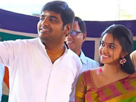 என்னாது, கீர்த்தி சுரேஷுக்கும், சதீஷுக்கும் காதலா?