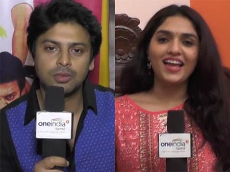 நம்பியாரை கொன்னுட்டா நாம எம்.ஜி.ஆர்தான்: ஸ்ரீகாந்த், சுனைனா சொல்றாங்க- வீடியோ