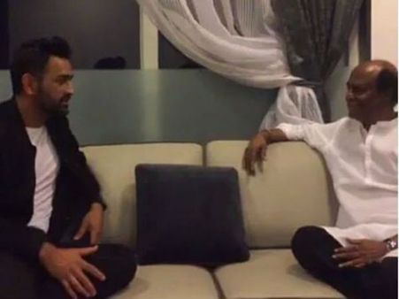 ரஜினியைச் சந்தித்தார் டோணி!