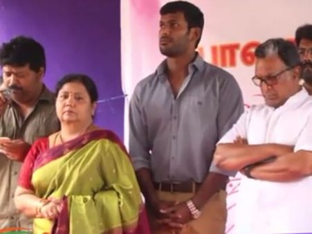 சங்க உறுப்பினர்களுக்கு தீபாவளி பரிசு... நடிகர் சங்கம் வழங்கியது- வீடியோ