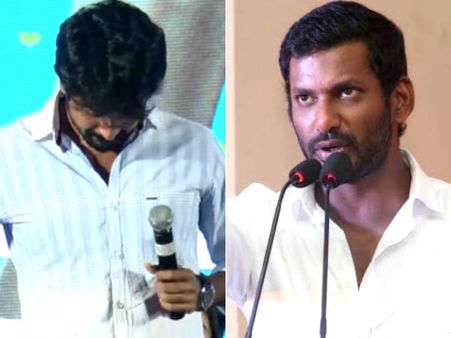 சிவகார்த்திகேயன் அழுகை: ஆக்ஷனில் குதிக்கும் விஷால்