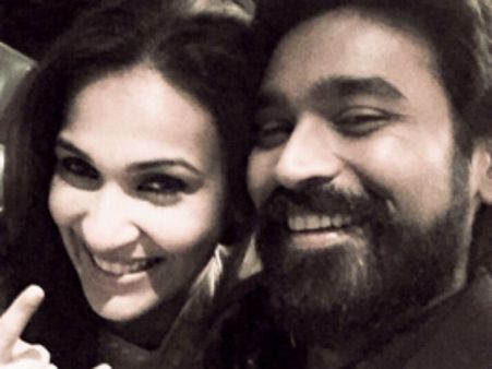 மச்சினி சவுந்தர்யாவுடன் மும்பைக்கு பறந்த தனுஷ்