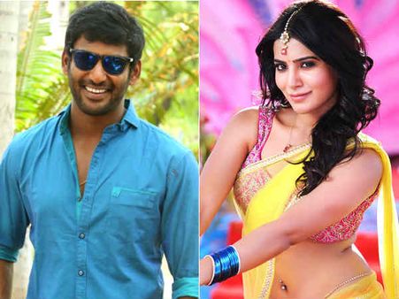 இரும்புத் திரை... முதல் முறை விஷாலுடன் இணைகிறார் சமந்தா!