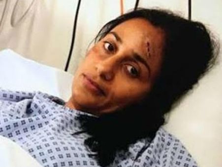 நடிகை அனு ஹாஸன் காயமடைந்து மருத்துவமனையில் உள்ளாரா?: தீயா பரவிய போட்டோ