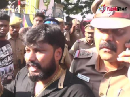 கருணாஸின் கார் கண்ணாடி உடைப்பு.. உறுப்பினர்கள் கைது... நடிகர் சங்க கூட்டத்தில் மோதல்- வீடியோ