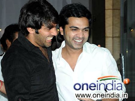 பீப் பாடல் வேண்டாம் ப்ளீஸ்: சிம்புவை கலாய்த்த ஆர்யா