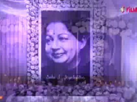 கனத்த மனம், கலங்கிய கண்களுடன் ஜெ.வுக்கு கோலிவுட் அஞ்சலி: வீடியோ