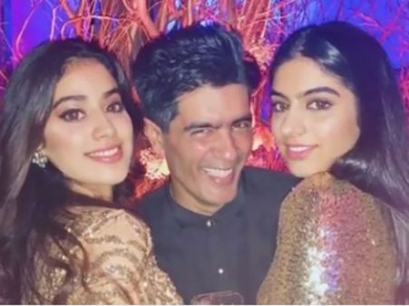 பர்த்டே பார்ட்டியில் பாலிவுட் கண்ணெல்லாம் மயிலு, மகள்கள் மீது தான்