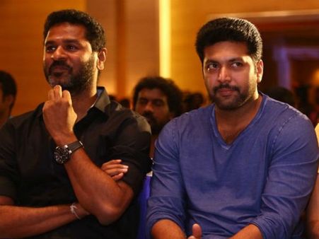 ஜெயம் ரவி ஒரு குட்டி கமல் ஹாஸன்: சொல்கிறார் பிரபுதேவா