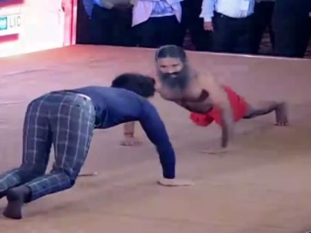 பாபா ராம்தேவுடன் மோதி மண்ணைக் கவ்விய நடிகர் ரன்வீர் சிங்