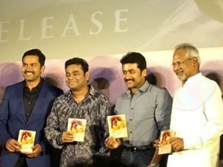 ஏ ஆர் ரஹ்மானிடம் பாடல் கேட்டால் தீம் மியூசிக் போட்டு வைத்திருப்பார்!- மணிரத்னம்