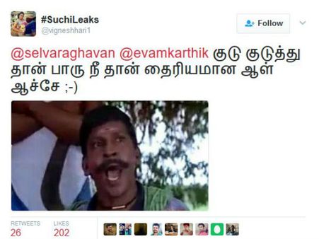 சுசிலீக்ஸ்: தானா வந்து நெட்டிசன்களிடம் சிக்கிய செல்வராகவன் #suchileaks