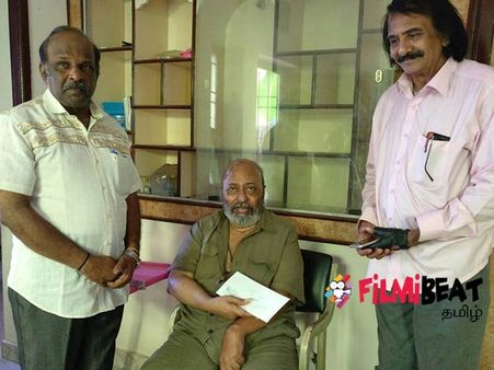 பண நெருக்கடியில் நடிகர் பிஎஸ் வீரப்பா மகன்... தேடிச் சென்று நிதி உதவி செய்த கலைப்புலி தாணு!