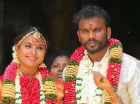 திருமணமான ஓராண்டுக்குள் நடிகை 'மைனா' நந்தினியின் கணவர் விஷம் குடித்து தற்கொலை
