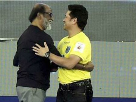 நன்றி தலைவா... ரஜினி வாழ்த்துக்கு சச்சின் உற்சாக 'நன்றி'