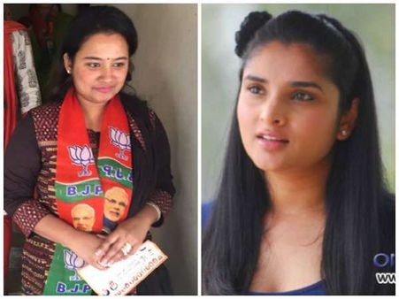 நடிகை 'குத்து' ரம்யாவை லெப்ட் அன்ட் ரைட் வாங்கிய பிரபல நடிகரின் மனைவி: திரையுலகில் பரபரப்பு