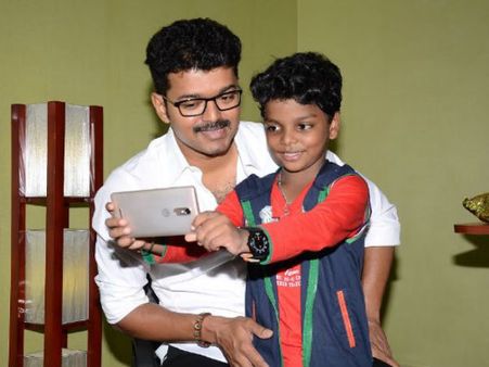 தேசிய விருதை விட விஜய்யை சந்திப்பதை பெரிதாக நினைத்த குழந்தை நட்சத்திரம்