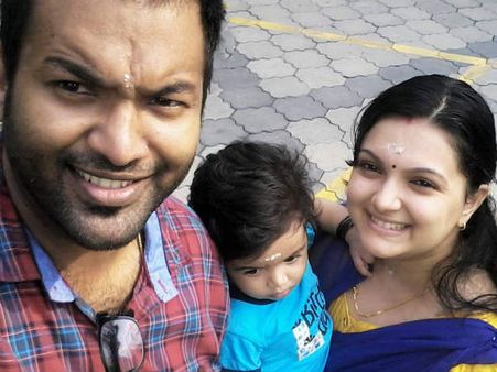 எம் பொண்டாட்டி குண்டானது தான் நாட்டின் முக்கிய பிரச்சனையா?: சரண்யாவின் கணவர் ஆவேசம்