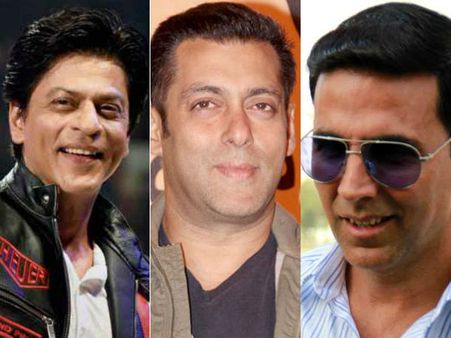 அதிக வருமானம்... ஃபோர்ப்ஸ் லிஸ்டில் ஷாருகான், சல்மான் கான், அக்ஷய்!