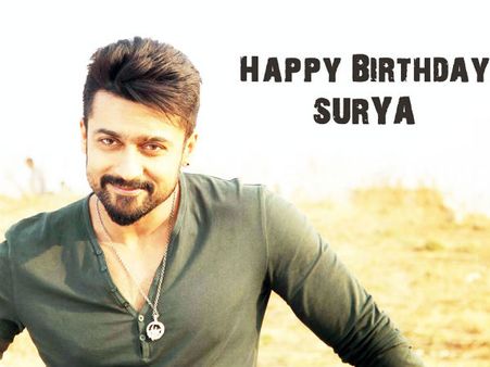 தமிழ் சினிமாவின் சிங்கத்திற்கு இன்று பிறந்தநாள்#HBDSuriya
