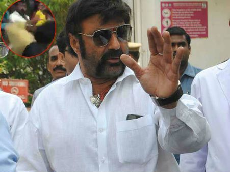 செல்ஃபி எடுத்த ரசிகரை சப்புன்னு அறைந்த நடிகர் பாலகிருஷ்ணா: வைரலான வீடியோ