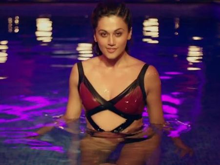 நடிகை ஜாக்குலினுடன் குடுமிப்பிடி சண்டை போட்டேனா?: டாப்ஸி விளக்கம்