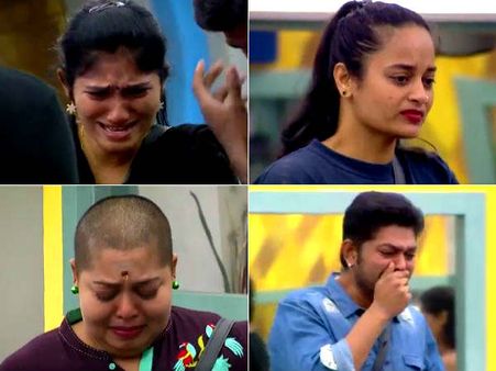 குமுறிக் குமுறி அழும் பிக் பாஸ் போட்டியாளர்கள்: இதெல்லாம் ஒரு பொழப்பா பிக் பாஸ்?