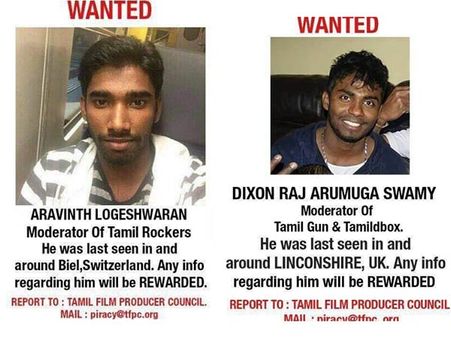 தமிழ்ராக்கர்ஸ், தமிழ்கன் அட்மின் படங்களை வெளியிட்டது தயாரிப்பாளர் சங்கம்!!