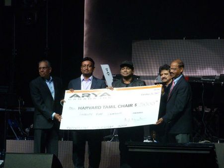 ஹார்வர்ட் தமிழ் இருக்கைக்கு சத்தமின்றி 25000 டாலர்கள் வழங்கிய ஏஆர் ரஹ்மான்!