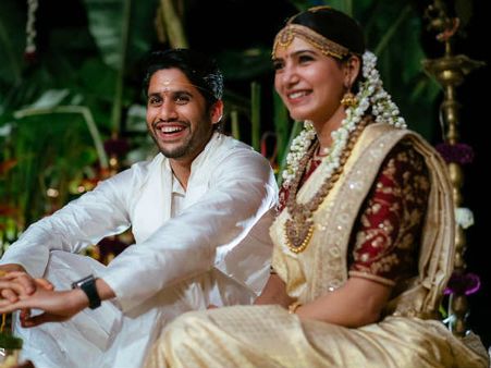 வா... வா... என் தேவதையே... - சமந்தாவைக் கரம்பிடித்த சைதன்யா! #ChaySam