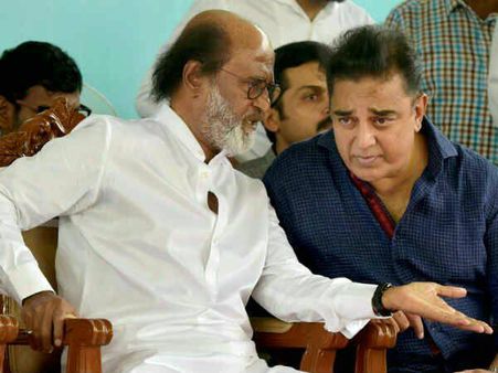 'கங்கிராட்ஸ் சூப்பர் ஸ்டார் ரஜினிகாந்த்...', 'தேங்க்ஸ் கமல்!'