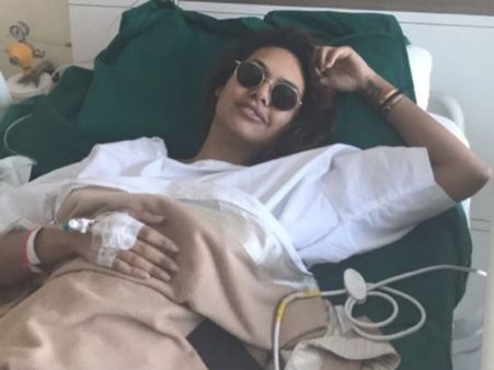 மருத்துவமனையில் அனுமதிக்கப்பட்டதை கூட ஸ்டைலாக அறிவித்த நடிகை