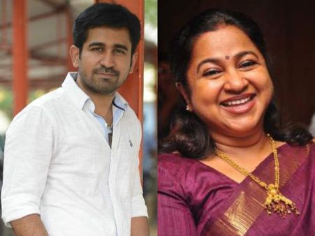 விஜய் ஆண்டனியும் விஜய் போன்று பூனை மாதிரி இருப்பார்: ராதிகா