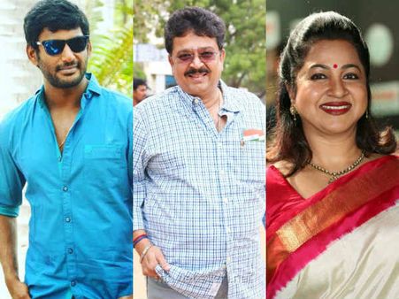 நாசர், விஷாலை தேர்தலில் எதிர்க்க தயாராகும் எஸ்.வி.சேகர், ராதிகா? எக்ஸ்க்ளுசிவ்