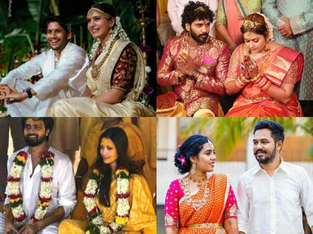 2017ம் ஆண்டில் திருமணம் செய்து கொண்ட சமந்தா, நமீதா, ரியா, ஹிப்ஹாப் தமிழா...