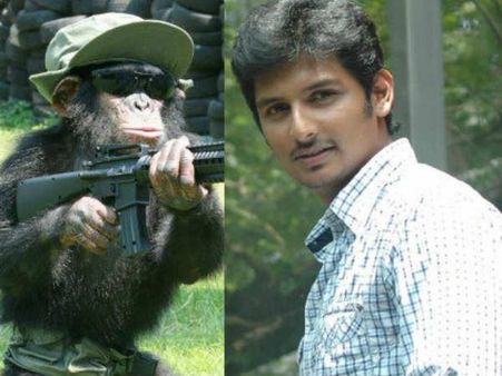 சிம்பன்சி குரங்குடன் நடிக்கும் ஜீவா... ஜீவா, ஷாலினி பாண்டே நடிக்கும் 'கொரில்லா'!