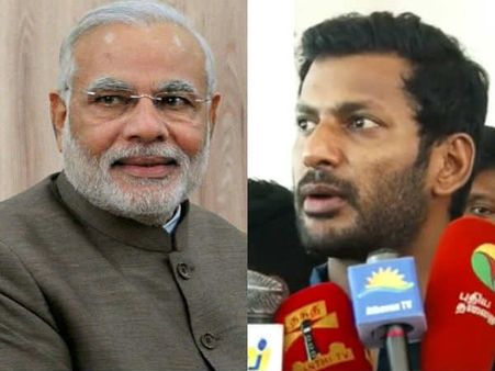 என் வேட்புமனுவை நிராகரிச்சுட்டாங்கஜி: மோடி, ஜனாதிபதியிடம் விஷால் புகார்