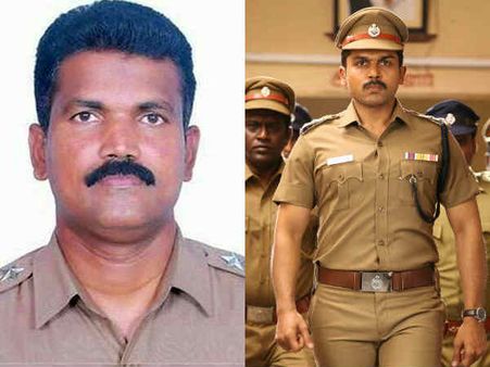 'ரியல்' தீரன் பெரிய பாண்டியனுக்கு 'ரீல்' தீரன் இரங்கல்