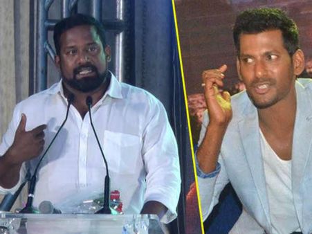 விஷால் என்னை கழுவிக் கழுவி ஊத்தினார், வெளியே அனுப்பச் சொன்னார்: ரோபோ ஷங்கர்