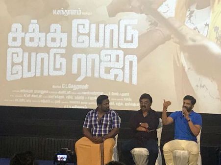 சிவகார்த்திகேயனுக்கு நான் போட்டியா..? - மோதல் பற்றி சந்தானம் பேச்சு!