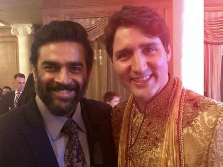 மோடி அரசு புறக்கணித்த கனடா பிரதமரை சந்தித்த ஒரே தமிழ் நடிகர் மாதவன்