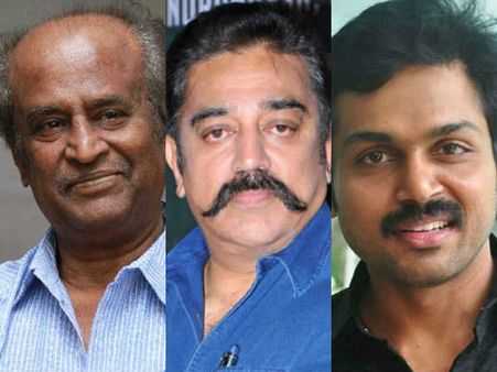 ரஜினி, கமல்: கார்த்தியின் ஆதரவு யாருக்கு?