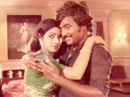ரஜினிகாந்த் - ஸ்ரீதேவி.... இந்திய சினிமாவில் கொடிகட்டிப் பறந்த ஜோடி! #Sridevi