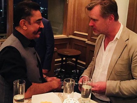 மன்னிப்பு கேட்ட கமலுக்கு கிறிஸ்டோபர் நோலன் கொடுத்த இன்ப அதிர்ச்சி!