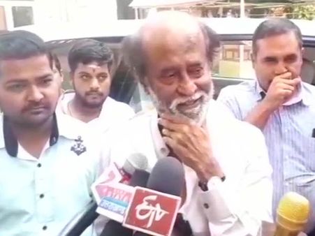 'கடவுள் எனக்குக் கொடுத்த புதிய பாத்திரம் அரசியல்வாதி... சிறப்பாக செய்வேன்!' - ரஜினிகாந்த்