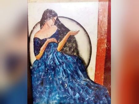 ஶ்ரீதேவிக்கு இப்படி ஒரு திறமையா? ஏலத்திற்கு வருகிறது அவர் வரைந்த ஓவியம்!