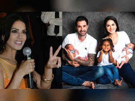 வாடகைத்தாய் மூலம் இரட்டைக் குழந்தைகளைப் பெற்ற சன்னி லியோன்!