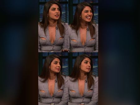 ஏடாகூடமான இடத்தில் கட்: ப்ரியங்கா சோப்ராவின் உடையை கலாய்த்த ரசிகர்கள்