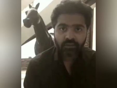 சர்க்கார் பட பிரச்சனை தொடர்பாக அன்புமணியுடன் விவாதிக்க தயார் என சிம்பு அறிவிப்பு!