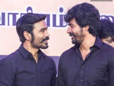 சண்டையா, யார் சொன்னது?: தனுஷை வாழ்த்திய சிவகார்த்திகேயன்